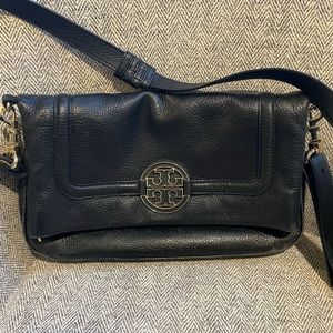 Tory Burch black crossbody bag used
